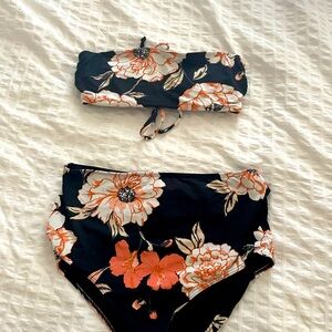 High waisted bikini